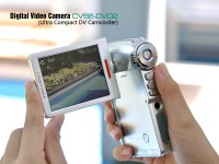 Câmera de Vídeo Digital (DV Camcorder Ultra Compacto)